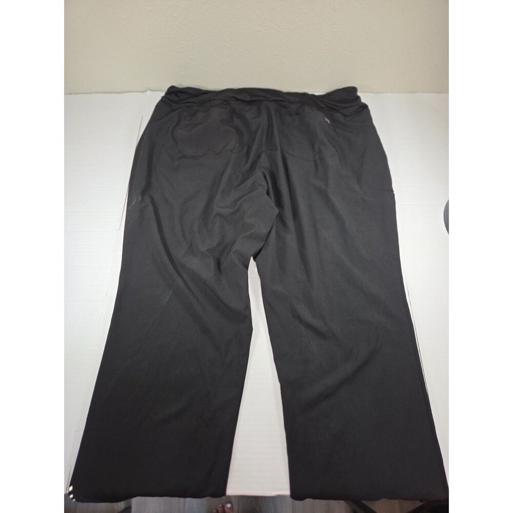 arco One Black Mid-Rise Knit Waistband Scrub Pants | 4XL